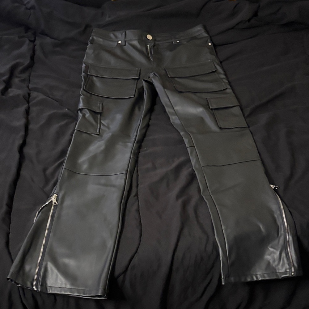 Faux Leather Pants for men